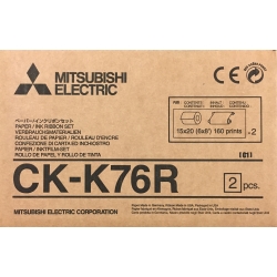 KIT PAPIER MITSUBISHI CK-K76R (10x15)